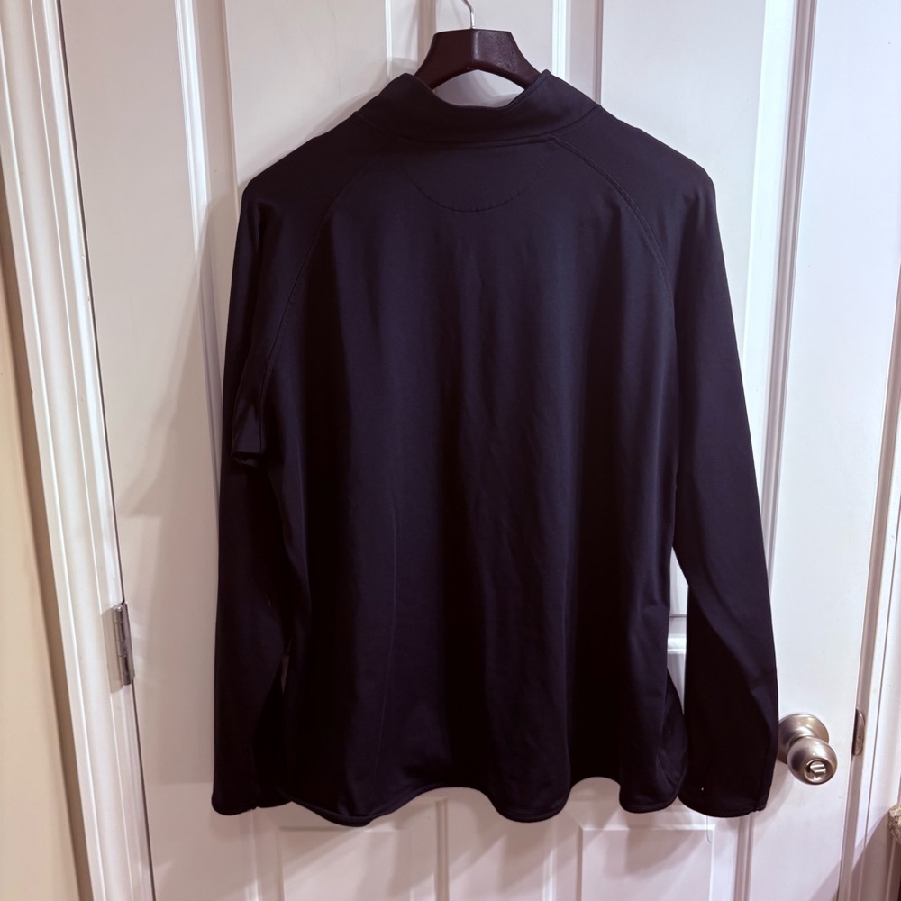Sport-Tek Sport Wick Stretch Black Quarter-Zip Pullover XXL - Picture 10 of 11